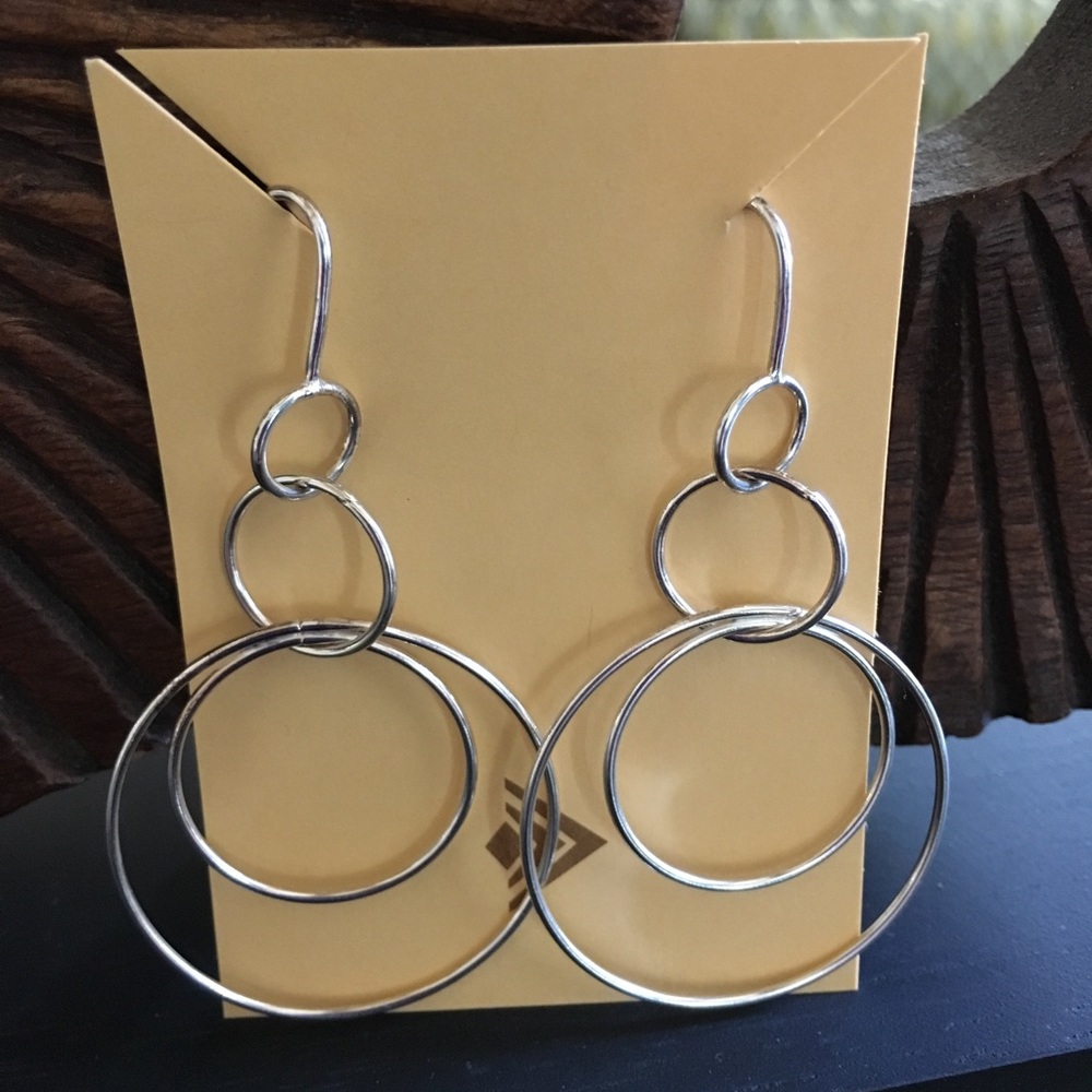 Retired Silpada Circle Earrings
